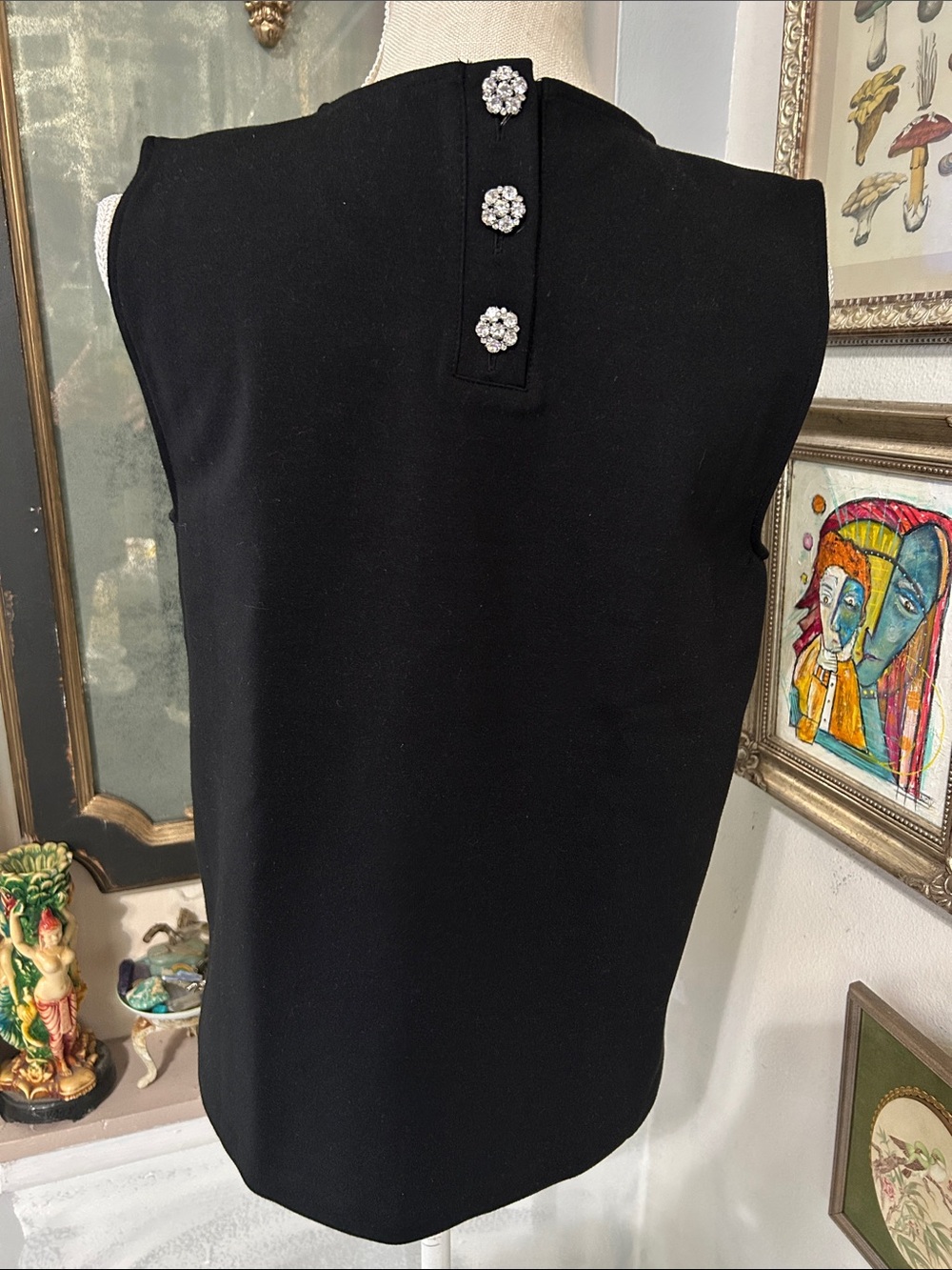 J. Crew Black Sleeveless Tank Top